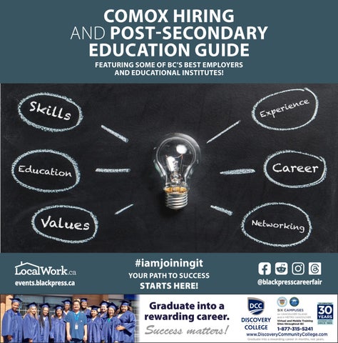 Comox Hiring and Post-Secondary Education Guide